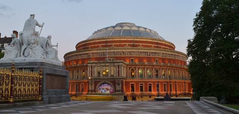 Entrance of Royal Albert Hall