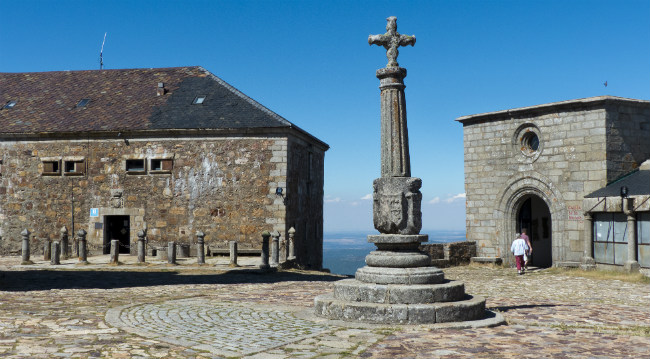 The Courtyard of La Pena de Francia