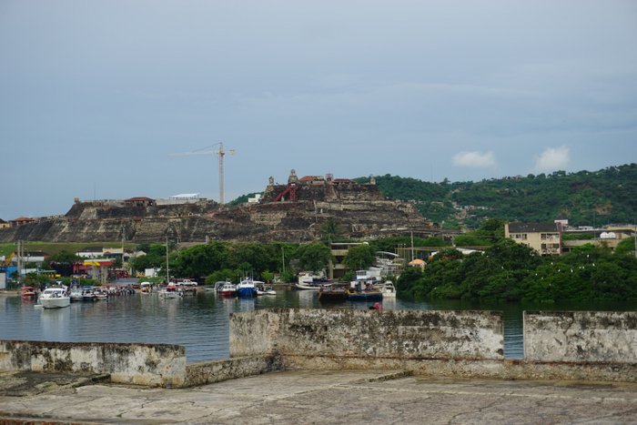 The view from Cartagena city walls