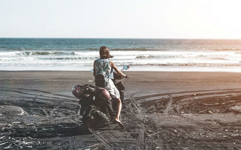 How to go about renting a scooter in Bali and traveling the island