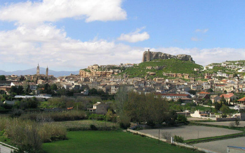 The town of Borja in aragon