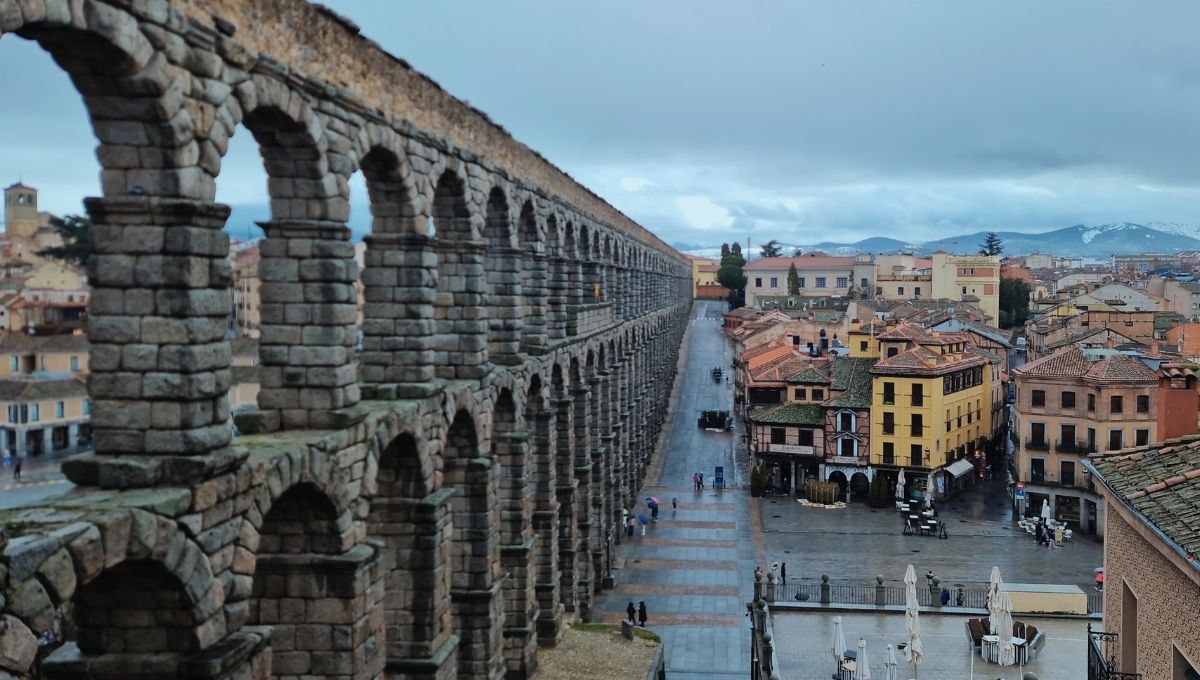 The Segovia aqeduct