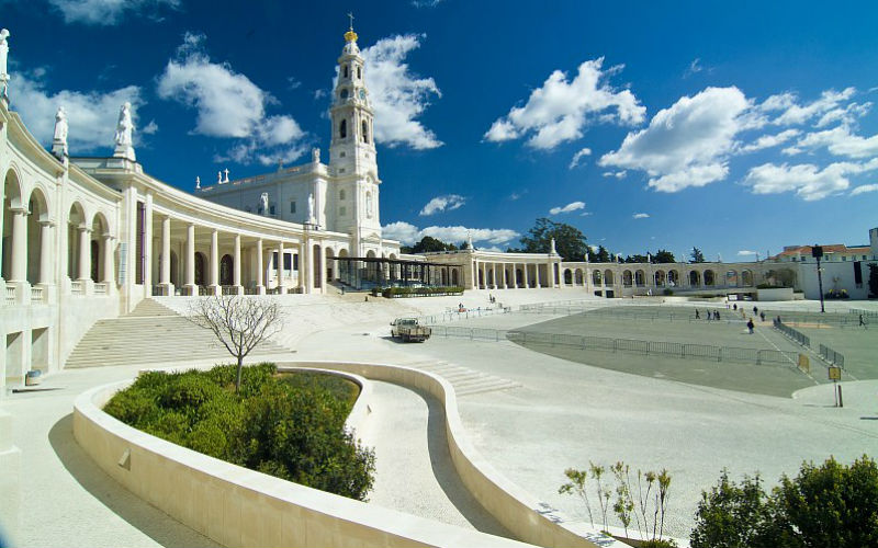The basilica of the Rosary