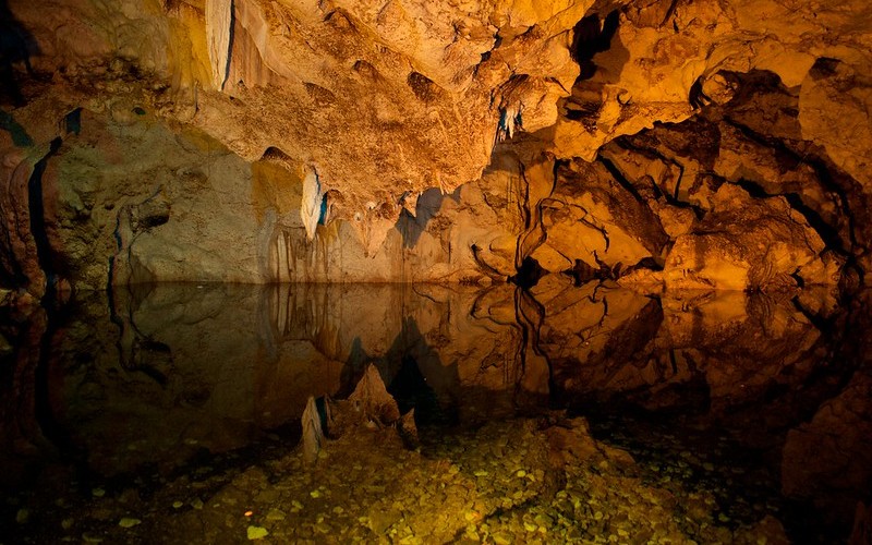 The Green Grotto Caves in Jamaica