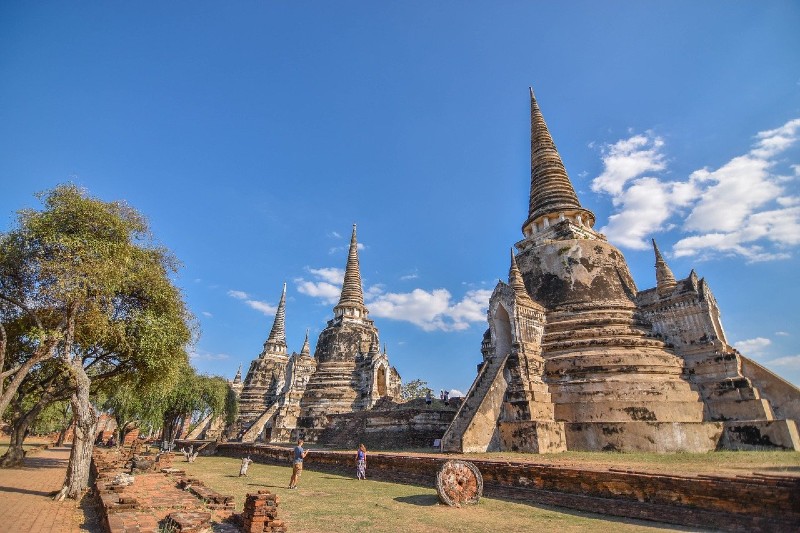 Wat Phra Sri Sanphet in Ayutthaya Historical Park