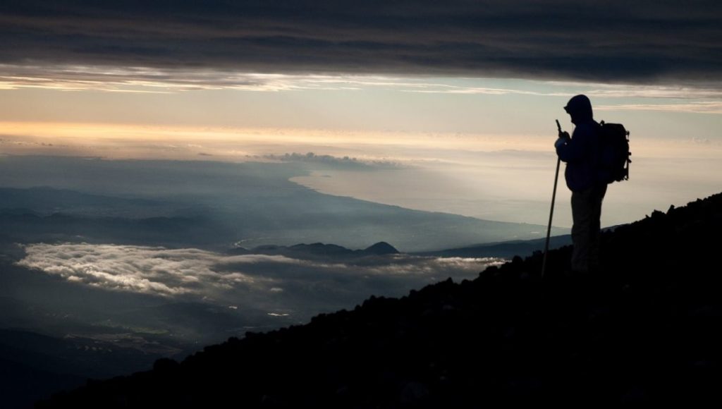 Climbing Mount Fuji