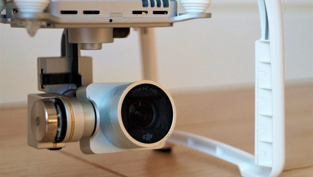 a picture of a Camera of a DJI drone