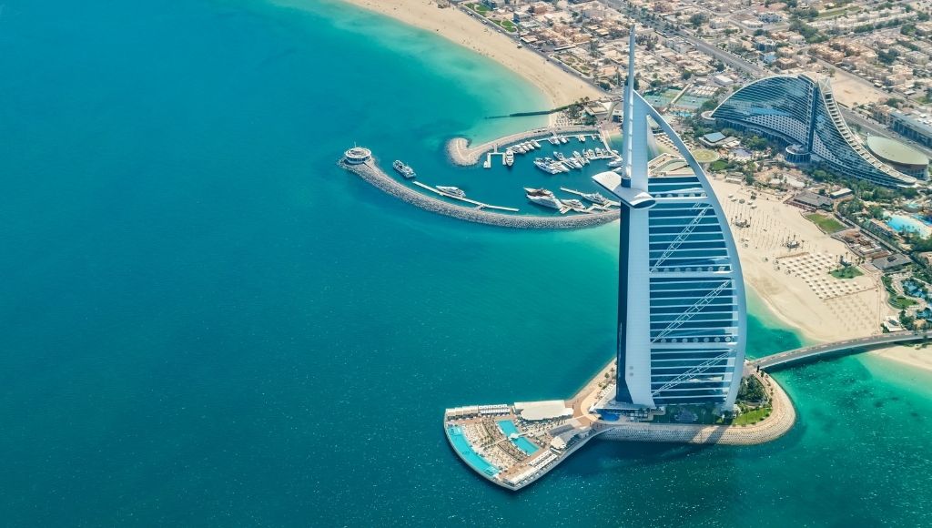 Best view of burj al arab hotels