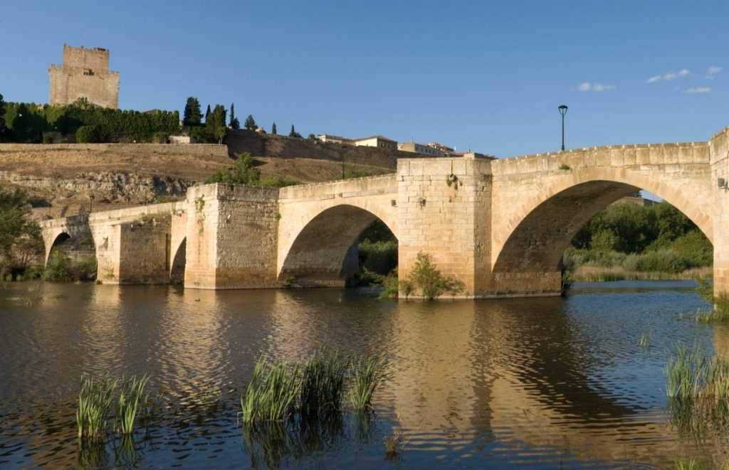 The Roman Bridge in Ciudad Rodrigo