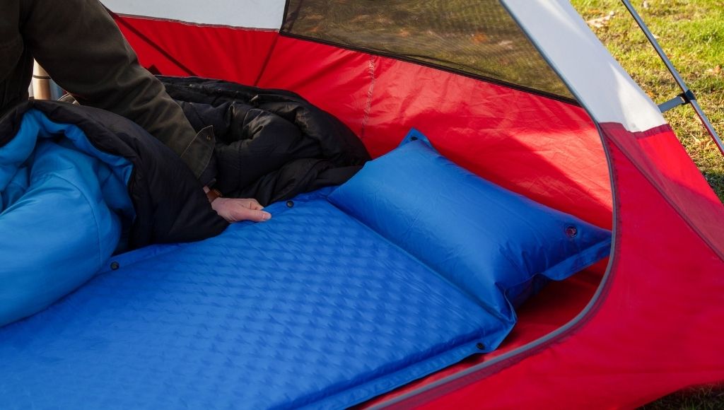 Mattress pad can provide that bed like comfort when you sleep in camping
