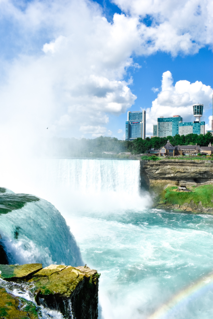 Misty Niagara Falls
