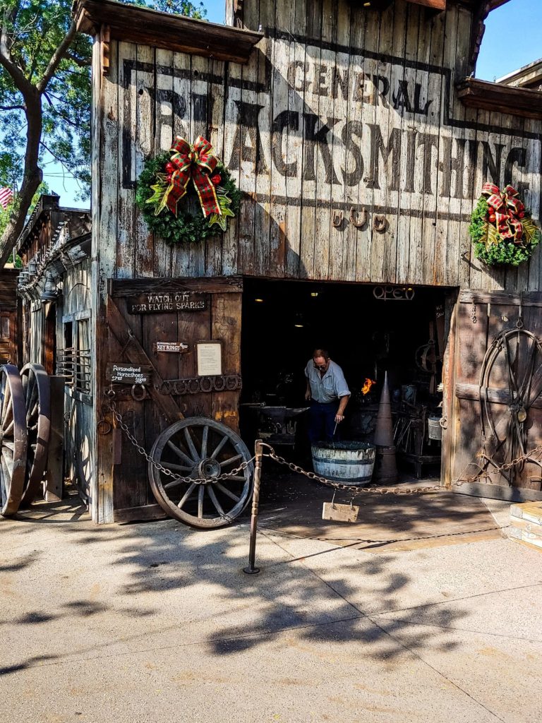 Blacksmith Shop at Knott's Berry Farm