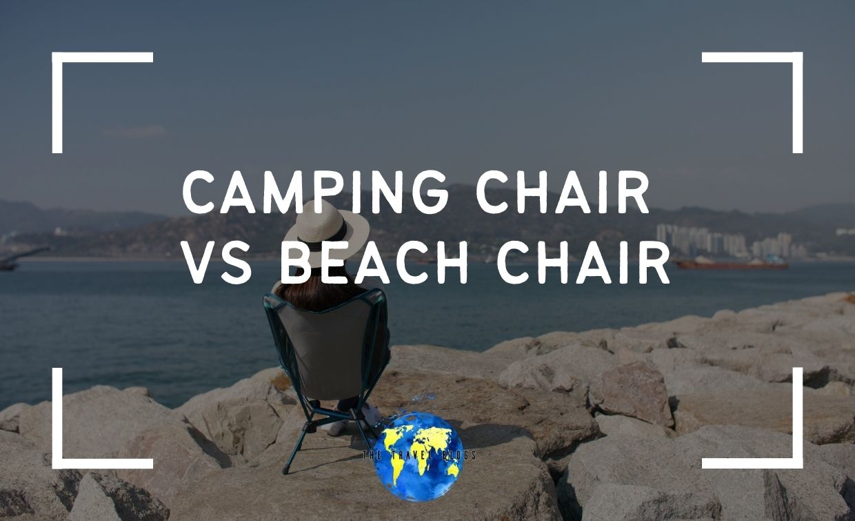 Camping chair vs beach chair feature