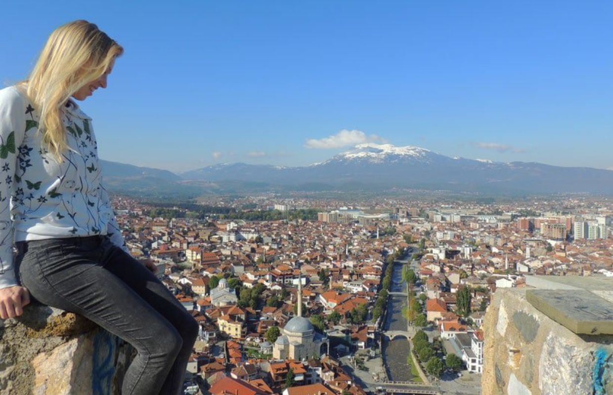 Expansive views from Prizren's Fortress