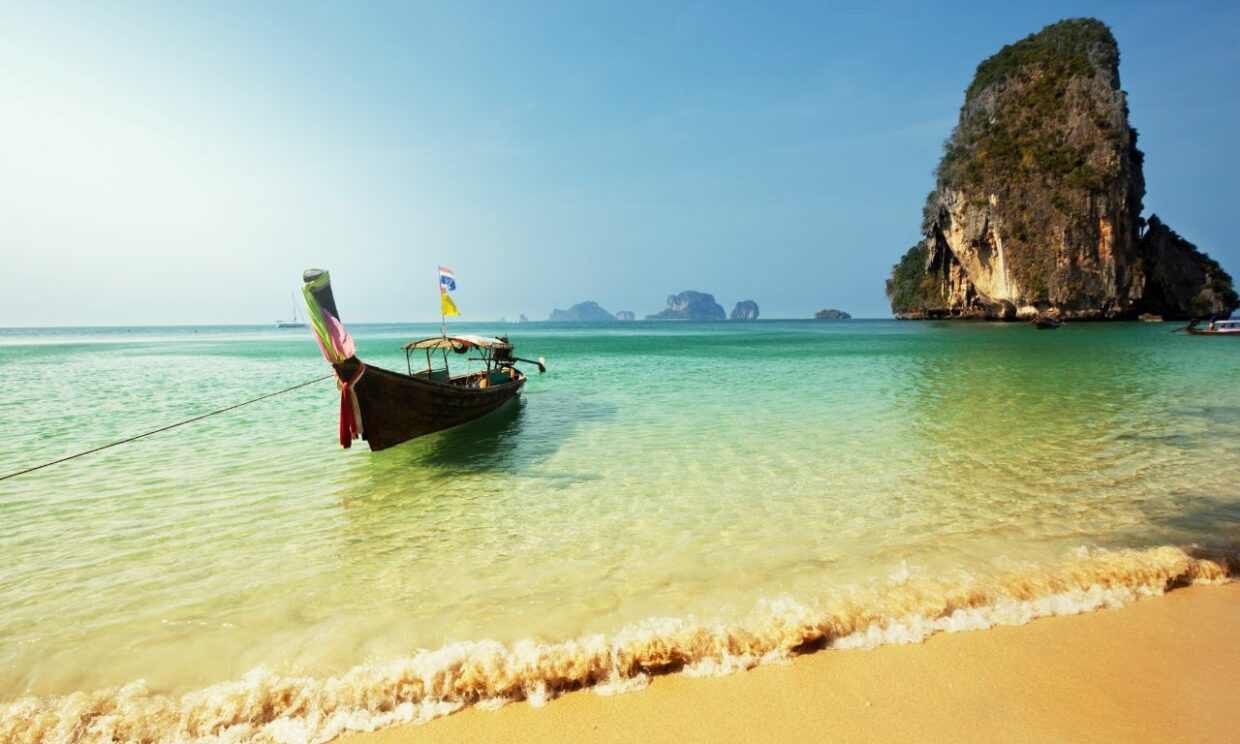 Islands in the Andaman sea, one of the best places to visit in Thailand for first timers